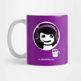 Mug CWG Face Logo Purple Mug